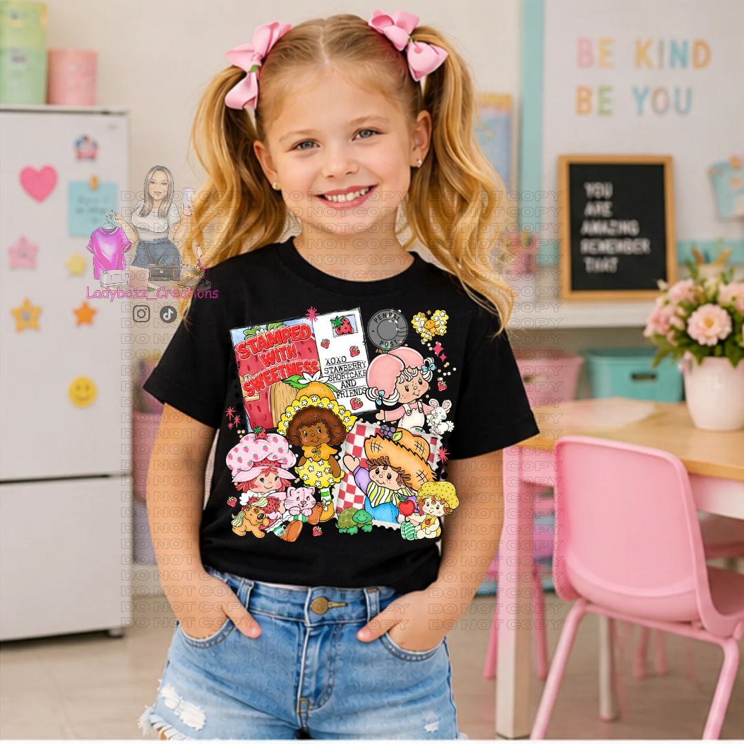 Strawberry Girl/Tshirt or print only/kids