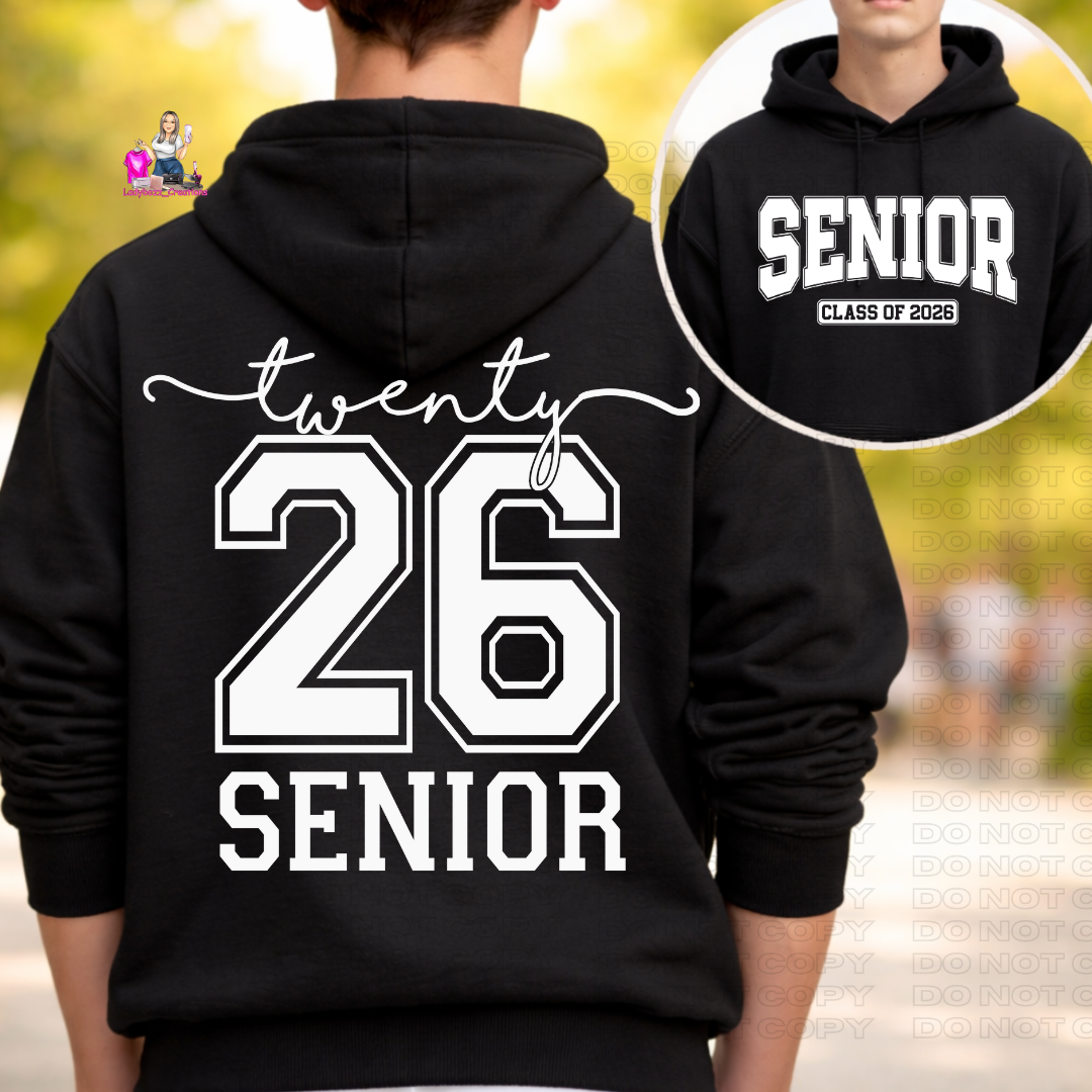 Seniors 2026/Hoodies/School