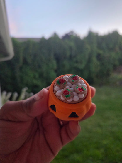 3D Pumpkin with Mazapan/Printed Butter Clicker Fidget