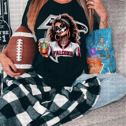 Skelly Football Girls/Every Team Available/Tshirt or Print Only
