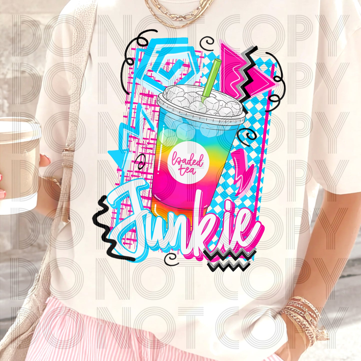 Junkie Loaded Tea /Tshirt or print only/