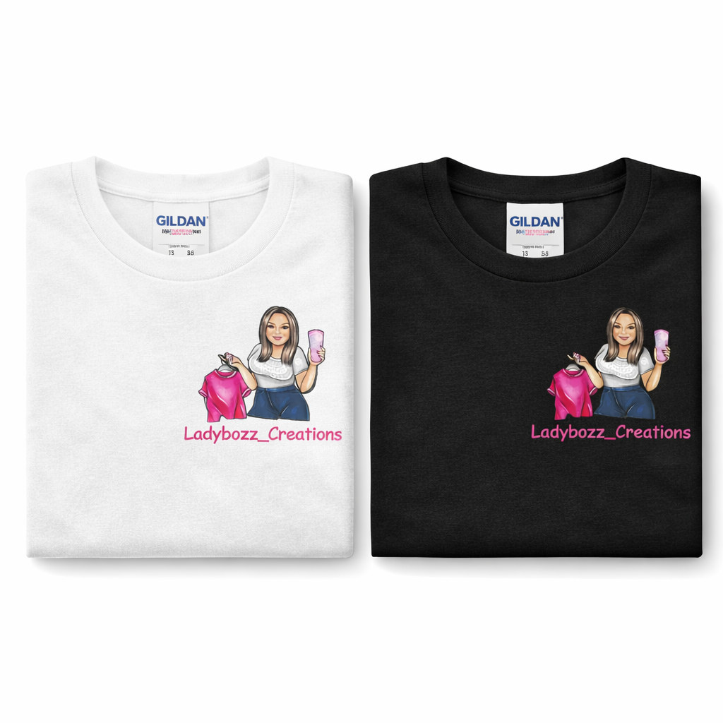 Custom Pocket Logo Embroidery T-Shirt