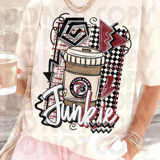 Junkie 7B Coffee Cup/Tshirt or print only/