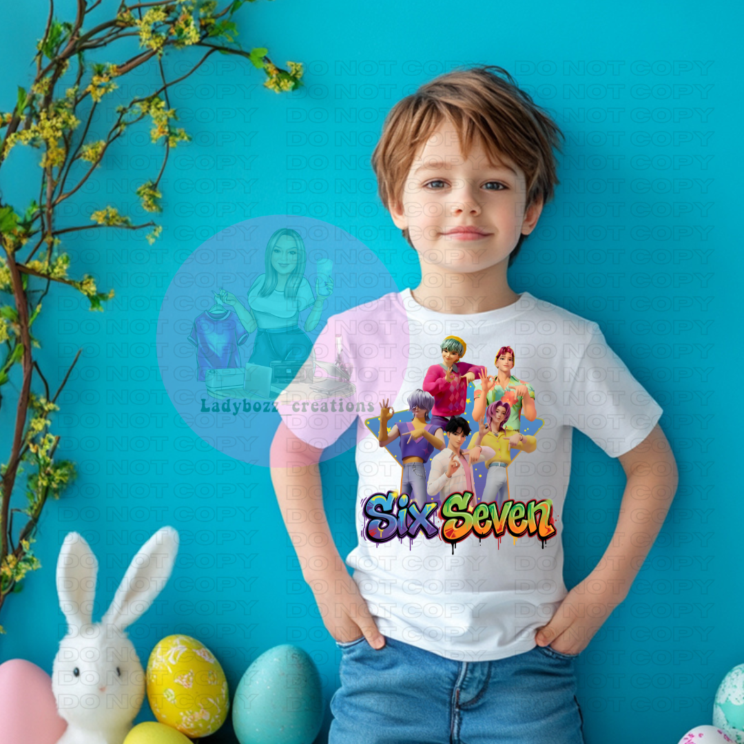 Huntrix/Kpop/Saja Boys/6-7/kids/tshirts