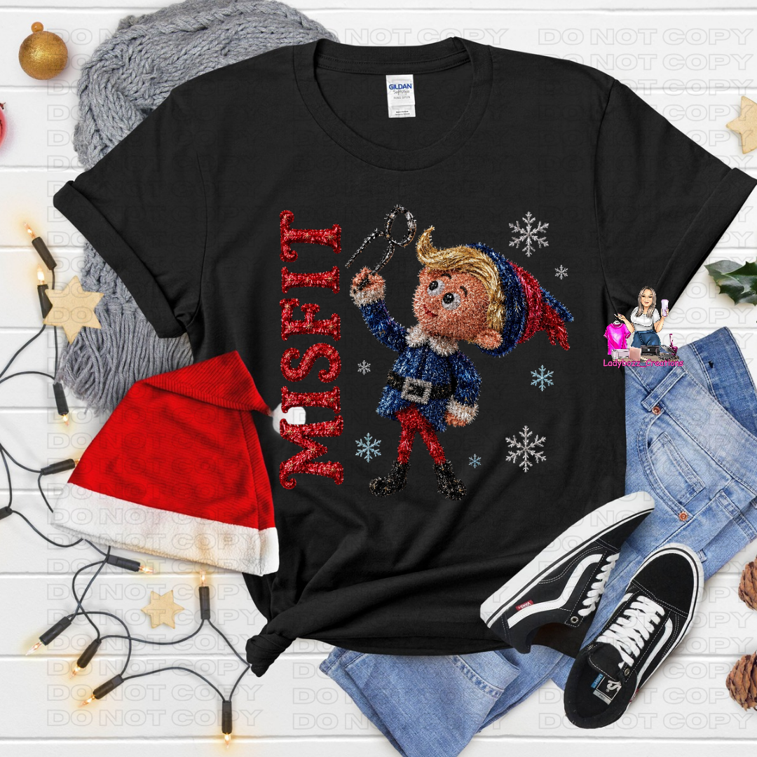 Elf Misfit/Christmas Tshirt
