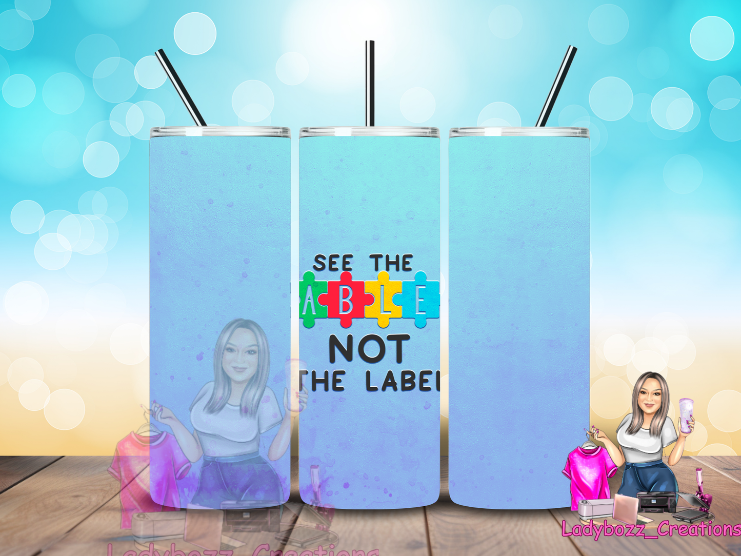 Autism Tumbler/ or sublimation print/several options