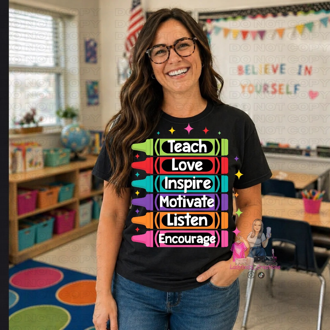 Teacher/ Appreciation Graphic Tees – $20 Sale 🍎✏️