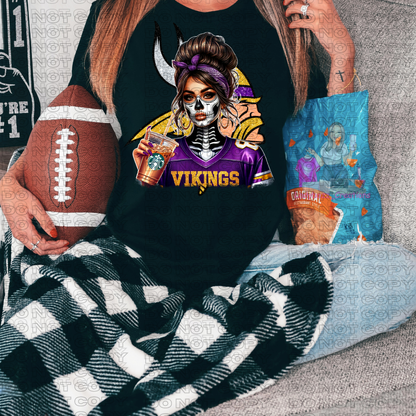 Skelly Football Girls/Every Team Available/Tshirt